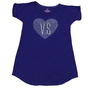 Victoria’s Secret Purple Sequins Sleep Shirt Women’s Size S/P